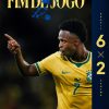 Brésil – Panama : La Seleção triomphe 6-2 au Maracanã dans un festival offensif